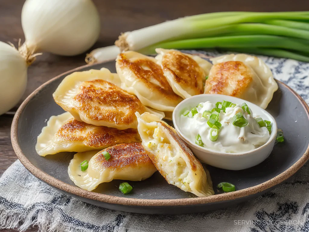 Gluten Free Farmer Cheese & Green Onion Pierogi - Image 3