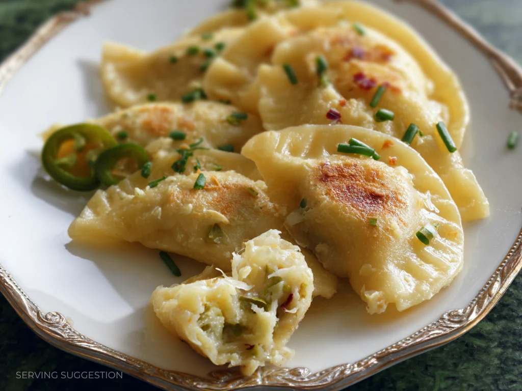 Potato Cheddar & Jalapeno Pierogi - Image 3